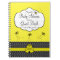 Bee and Bee Hive Baby Shower Guest Book-