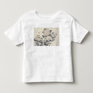 Bee and chrysanthemums toddler T-Shirt