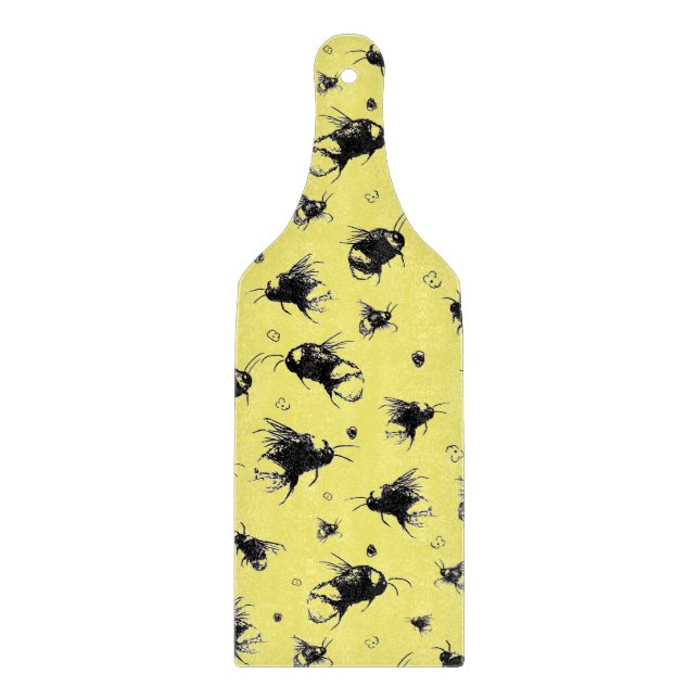 Bee and Flower Board – Wedding Gift for Couple (Front)