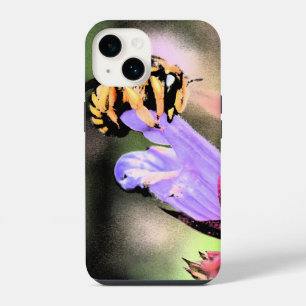 Bee and Flower ipha iPhone 14 Case