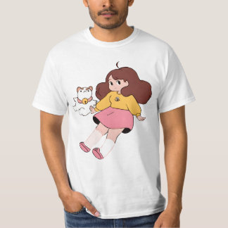 bee and puppycat cardamon Happy T-Shirt
