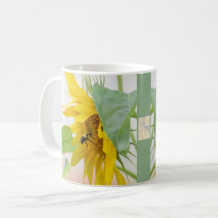 Bee And Sunflower Coffee Mug