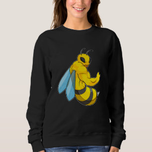 Bee as Bodybuilder Sweatshirt