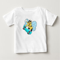 Bee as Skater with Skateboard