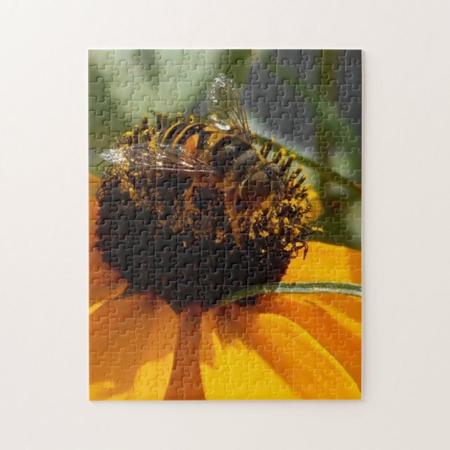 Bee at Work - 11 x 14 Photo Puzzle (Vertical)