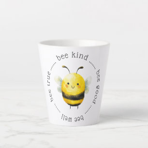 Bee Attitudes Cute Bee Latte Mug