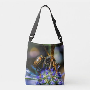 Bee Aware All-Over-Print Cross Body Bag