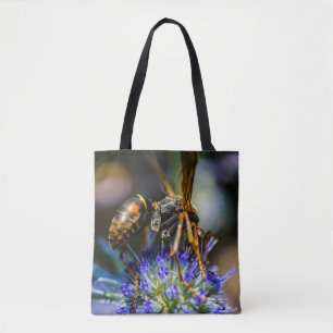 Bee Aware All-Over-Print Tote Bag