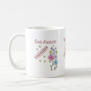 Bee Aware - Save the Bees Coffee Mug