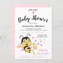 Bee Awesome Baby Girl Shower |