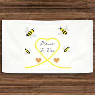 Bee Baby Shower Banner