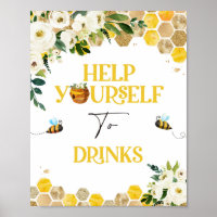 Bee Baby Shower Party Sign Mummy To Bee Decor Sign