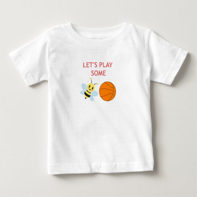 Bee Ball Baby T-Shirt (Front)