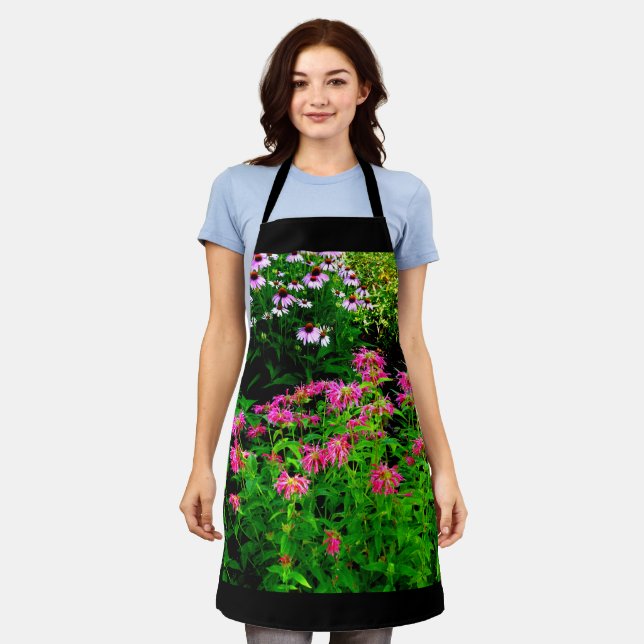 Bee Balm Apron (Worn)