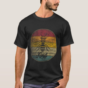 Bee Be Kind - Vintage Love Women Kids Men Retro Gr T-Shirt