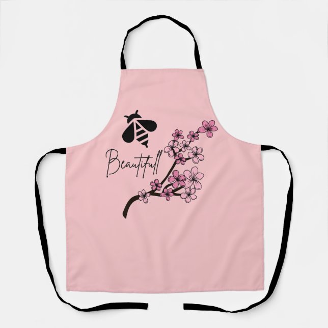 bee beautifull apron (Front)