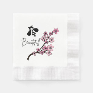 bee beautifull napkin