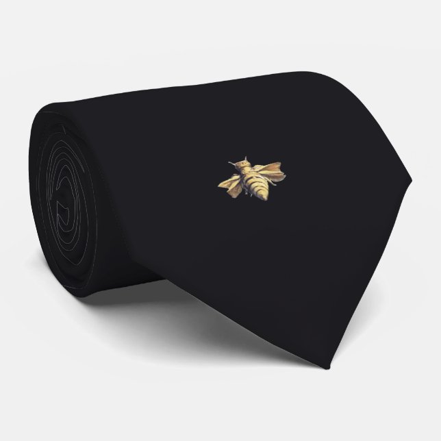 Bee - bee - black - tie (Rolled)