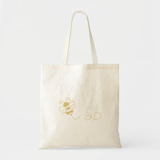 Bee Beekeeper Birthday Bee Family Mama Bee Mum Mot Tote Bag (Front)