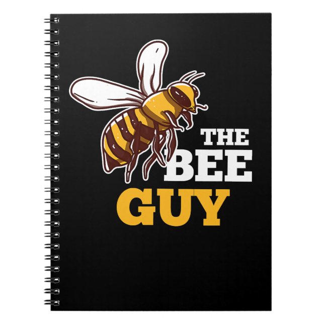 Bee Beekeeper Guy Insect Animal Lover Beekeeper Me Notebook (Front)
