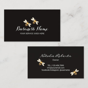 Bee Beekeeper Honey  Business Card
