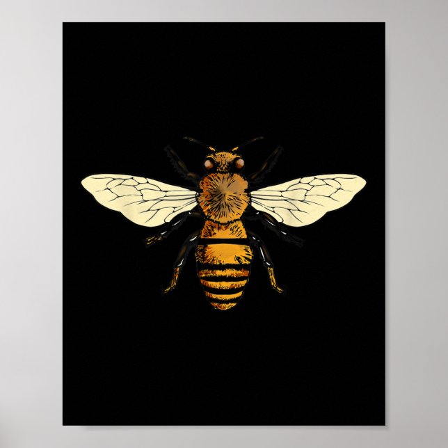 Bee Beekeeper I Bees Environmental Protection Bee  Poster (Front)