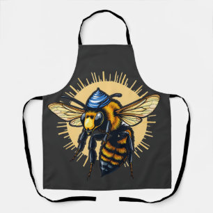 Bee Beekeeping Hanukkah Jewish Kippah  Apron