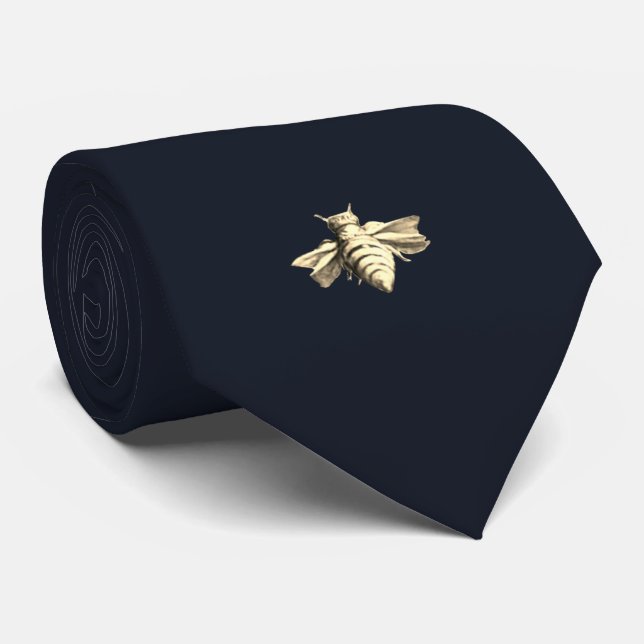 Bee - Beene - navy Tie (Rolled)