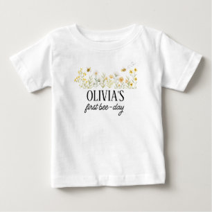 Bee Birthday Beeday ANY AGE T-Shirt