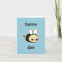Bee Birthday Card