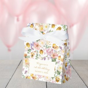 Bee Birthday Favour Box