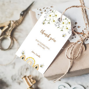 Bee Birthday Gift Tags