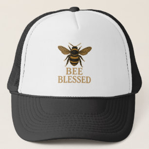 Bee Blessed - Christian Trucker Hat