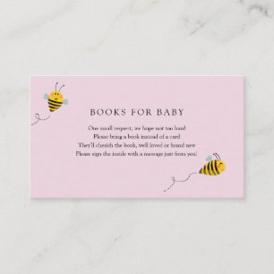Bee Books for Baby insert card