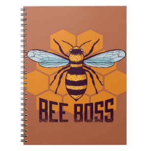 Bee Boss Bee Gifts ,I Love Bee, Beekeeping Gifts Notebook