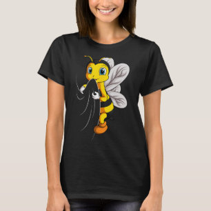 Bee Bumble Bee Kids Boys Girls T-Shirt