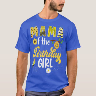 Bee Bumblebee Girl Birthday Hive Sweet 1st Party M T-Shirt