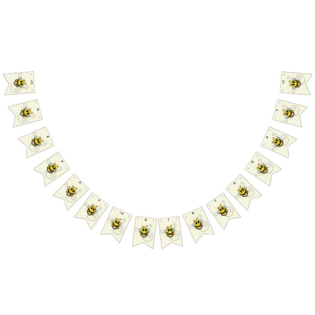 Bee Bunting Flags (All)