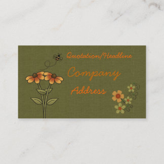 bee business card