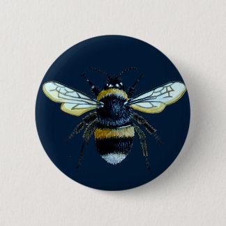 Bee button pin