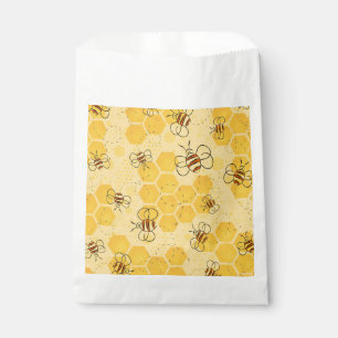 Bee Buzzing Honey Bees Cute Favour Bag