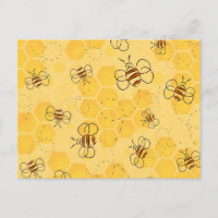 Bee Buzzing Honey Bees Cute