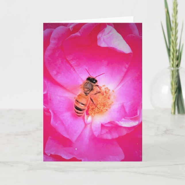 Bee, card (Front)