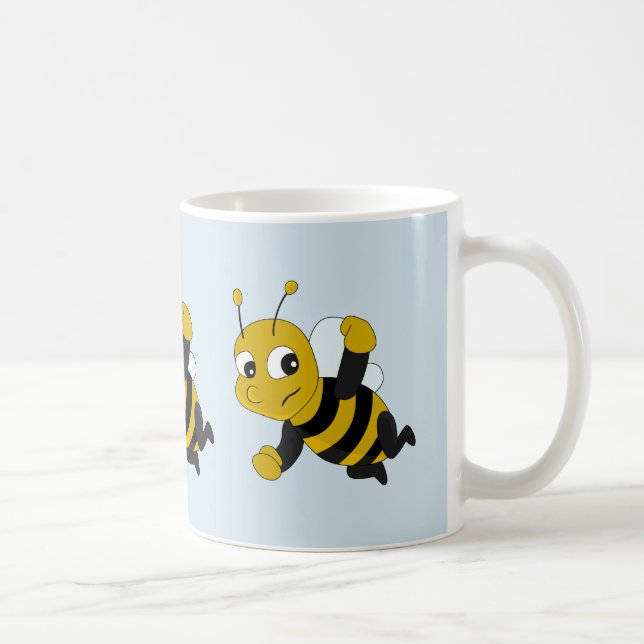 Bee cartoon coffee mug (Right)