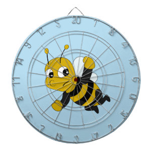 Bee cartoon dart board