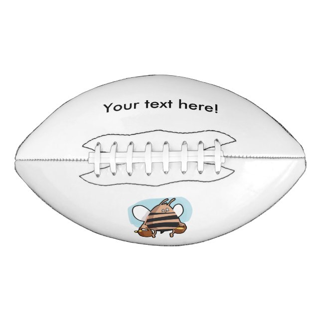 Bee cartoon football (Front)