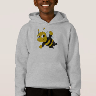 Bee cartoon hoodie