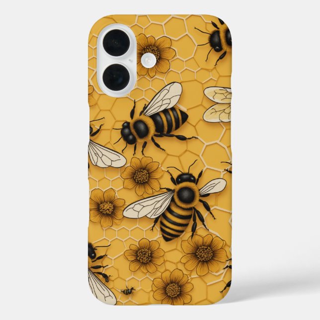 Bee Case-Mate iPhone Case (Back)