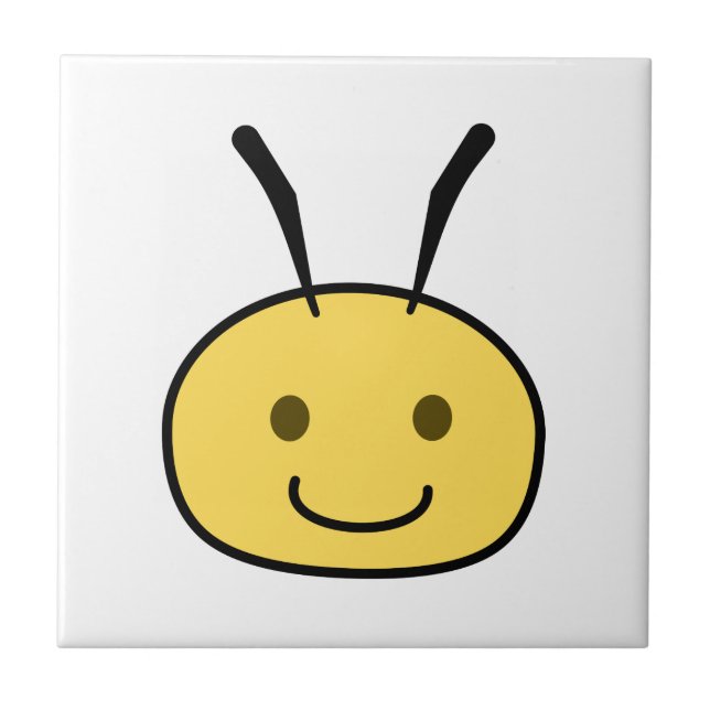 Bee Ceramic Tile (Front)