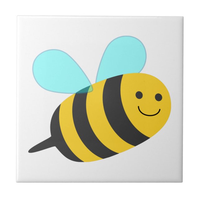Bee Ceramic Tile (Front)